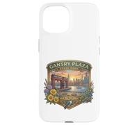 Carcasa para iPhone 15 Gantry Plaza State Park Queens Long Island Nueva York Souvenir