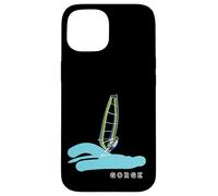 Carcasa para iPhone 15 Garganta Windsurf, Windsurf en el desfiladero