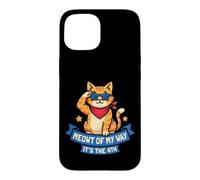 Carcasa para iPhone 15 Gatito Divertido y patriótico del 4 de Julio de EE. UU., Meowt of My Way