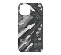 Carcasa para iPhone 15 Geometría Black Ops: diseño futurista de Ropa técnica táctica