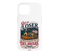 Carcasa para iPhone 15 Get In Loser We're Crossing The Delaware 250th 4th of July