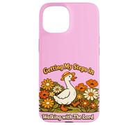 Carcasa para iPhone 15 Getting My Steps in Walking with The Lord Christian Floral I