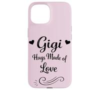 Carcasa para iPhone 15 Gigi Hugs Made of Love - Retro Orgullosa Familia Abuela