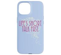 Carcasa para iPhone 15 Gilmore Girls Life'S Short. Talk Fast.