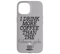 Carcasa para iPhone 15 Gilmore Girls More Coffee