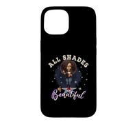 Carcasa para iPhone 15 Girl Empowered Afro Black Queen African Women