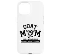 Carcasa para iPhone 15 Goat mom Like a Normal mom Except Much Colour