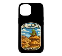 Carcasa para iPhone 15 Goblin Valley State Park Utah Desierto Hoodoo Rock