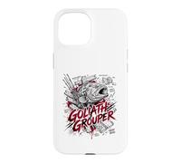 Carcasa para iPhone 15 Goliath Mero Arrecife Pesado Profundidad 150FT