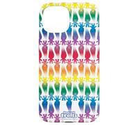 Carcasa para iPhone 15 Good Luck Trolls Rainbow All Over Print
