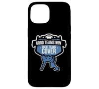 Carcasa para iPhone 15 Good Teams Win Great Teams Cover Sports Betting Gambling