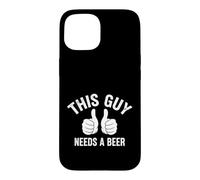 Carcasa para iPhone 15 Gracioso Diciendo Que Este Chico Necesita Cerveza sarcástico