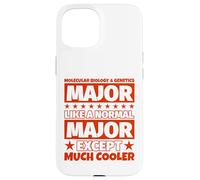 Carcasa para iPhone 15 Graduación de Estudiantes de biología Molecular y genética - Excepto