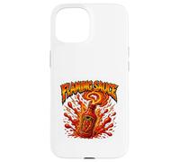 Carcasa para iPhone 15 Gráfico Picante de Salsa flameante Inferno Burst