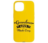 Carcasa para iPhone 15 Grandma Love Made Cozy Día de la Madre - Abuela Amorosa Orgullosa