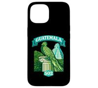Carcasa para iPhone 15 Guatemala Quetzal Chapín 502 Tikal Antigua Guatemalteco Maya