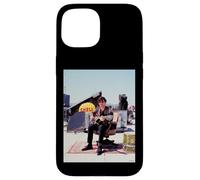 Carcasa para iPhone 15 Guitarrista Robbie Robertson de la Banda Foto de AJ Barratt