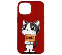 Carcasa para iPhone 15 Halloween Spooky Holiday Cute Kitten Funny Cat Halloween