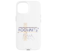 Carcasa para iPhone 15 Harry Potter Hogwarts Castle Line Drawing