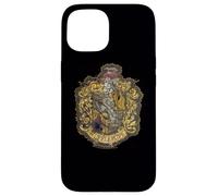 Carcasa para iPhone 15 Harry Potter Hufflepuff Knitted Patch Damaged