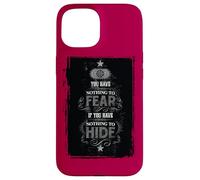 Carcasa para iPhone 15 Harry Potter Nothing To Fear Poster