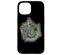 Carcasa para iPhone 15 Harry Potter Slytherin Knitted Patch Damaged