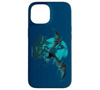 Carcasa para iPhone 15 Harry Potter Thestral Flies Over Hogwarts