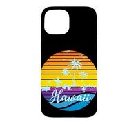 Carcasa para iPhone 15 Hawaii Vintage Sunset Surfer Souvenir