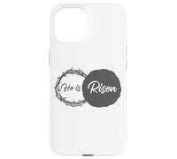 Carcasa para iPhone 15 He is Risen - Jesus Christ Resurrection Easter & Passover