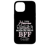 Carcasa para iPhone 15 Heaven Is Beautiful My BFF Memorial Dolor Pérdida