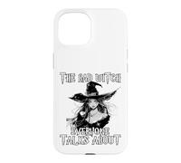 Carcasa para iPhone 15 Hechicera Oscura Figura Femenina mística Brujas mágicas