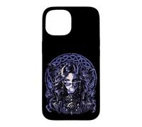 Carcasa para iPhone 15 Hel Bubblegum Mitología nórdica Diosa Gothic Baddie