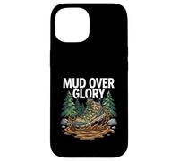 Carcasa para iPhone 15 Hiking Trail Trekking Mud Over Glory Boot
