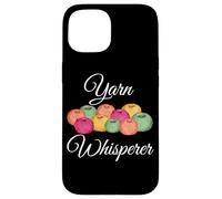 Carcasa para iPhone 15 Hilado Whisperer Funny Knitting Crochet Knit Graphic Gift