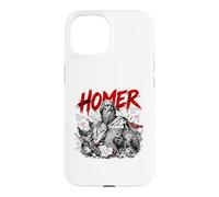 Carcasa para iPhone 15 Homero Antiguo Poeta Griego Odisea Ilíada Saga