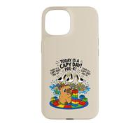 Carcasa para iPhone 15 Hoy es un día de Capibara, Divertido Juego de Palabras de Capibara, Gaviota, Grito Antes de K