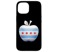 Carcasa para iPhone 15 Huelga de Maestros de la Bandera de Chicago Protesta Sindicato Educación 2026