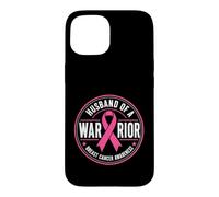 Carcasa para iPhone 15 Husband of A Warrior Breast Cancer Awareness