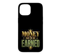 Carcasa para iPhone 15 Hustle Mindset Riqueza Motivación, Éxito Grind Cita Arte