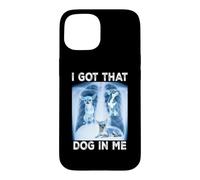 Carcasa para iPhone 15 I Got That Dog in Me Dog Xray Meme Funny Dog Chihuahua