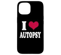 Carcasa para iPhone 15 I Heart Autopsy