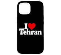 Carcasa para iPhone 15 I Love Heart Teheran City IRÁN