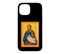 Carcasa para iPhone 15 Icono ortodoxo profeta Eliseo