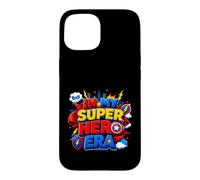Carcasa para iPhone 15 In My Heroic Adventure Era Kids Acción Diseño Gráfico