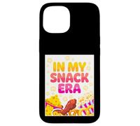 Carcasa para iPhone 15 In My Snack Era Funny Foodie Confort Comer