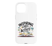 Carcasa para iPhone 15 Inspirando Vidas una Actividad a la Vez