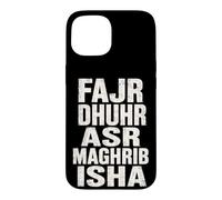 Carcasa para iPhone 15 Islamic Call To Prayer Fajr Dhuhr ASR Maghrib Isha Muslim