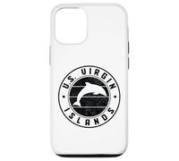 Carcasa para iPhone 15 Islas Vírgenes de los Estados Unidos Orgullo Dolphin Vacaciones USVI