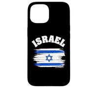 Carcasa para iPhone 15 Israel National Flag Country Pride Roots Vintage Gift