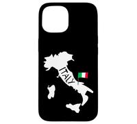 Carcasa para iPhone 15 Italy Map Graphic Tees - Novelty T-Shirts & Cool Designs